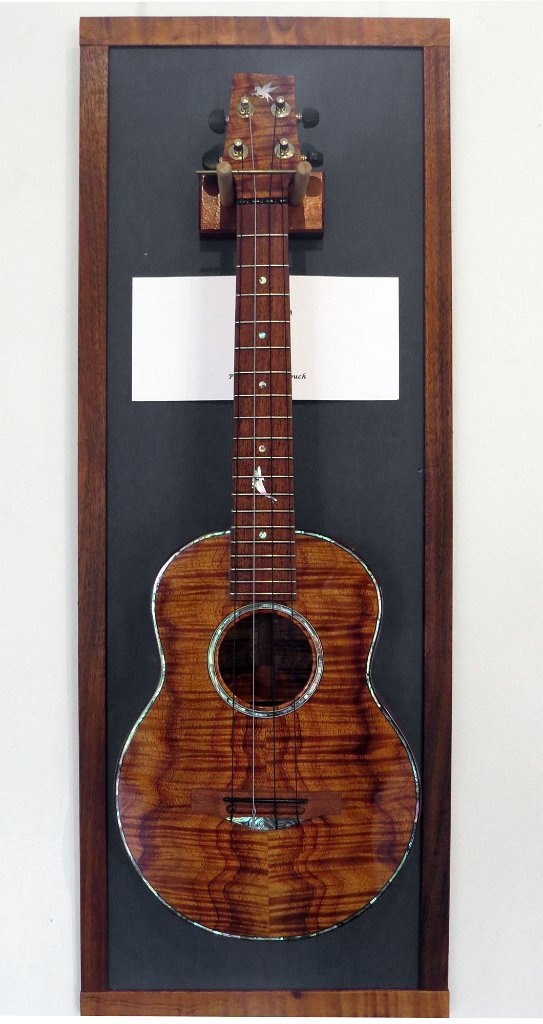 Koa tenor ukulele by Bob Gleason